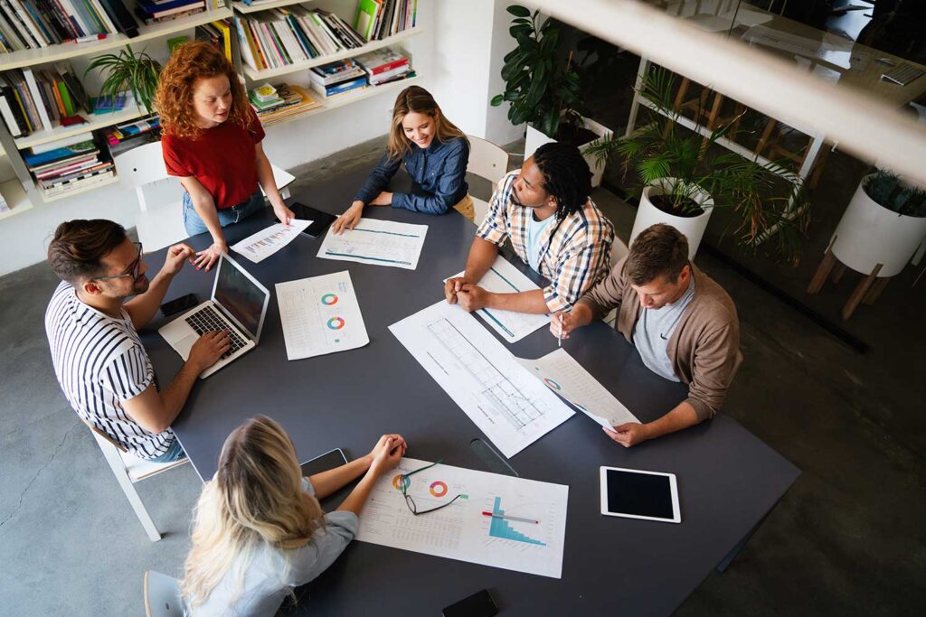 Marketing strategy meeting at Digital Marketing Agency in Perinthalmanna